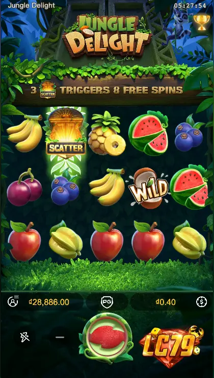 Cách Chơi Jungle Delight LC79 — ảnh giao diện