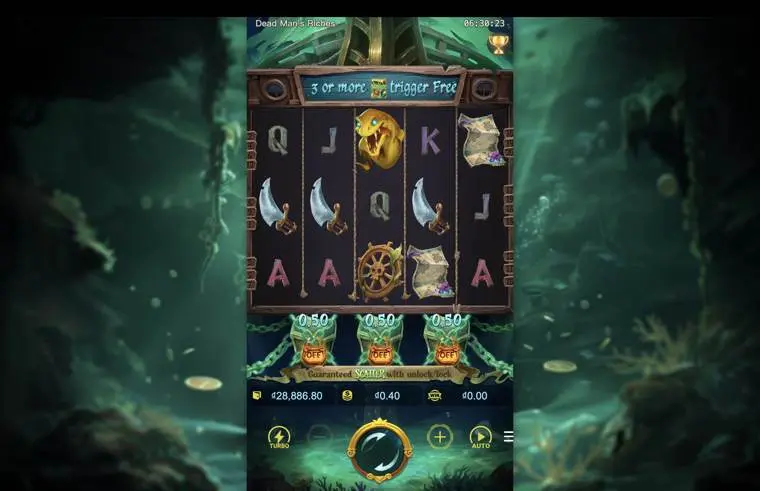 Ảnh bảng biểu tượng & tính năng game Dead Man's Riches (slot PG) chơi tại LC79
