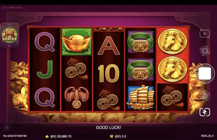 Ảnh bảng biểu tượng & tính năng game Fortune Horse (slot JDB) chơi tại LC79
