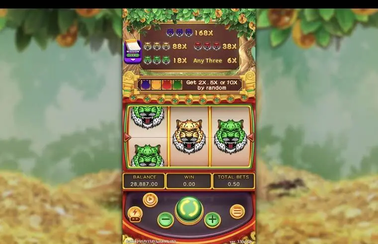 Ảnh màn hình gameplay game LUXURY GOLDEN PANTHER (slot FC) chơi tại LC79