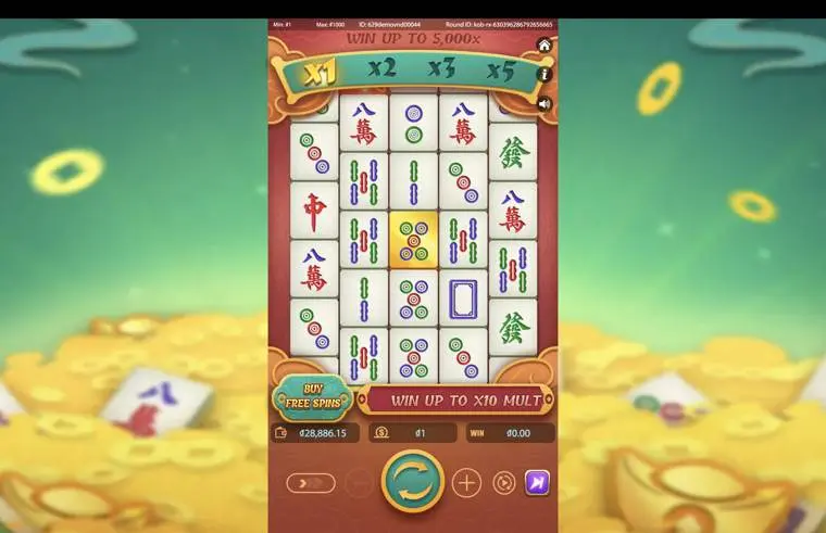 Ảnh màn hình gameplay game Mahjong Dragon Ways (Kingmidas #) (slot) chơi tại LC79
