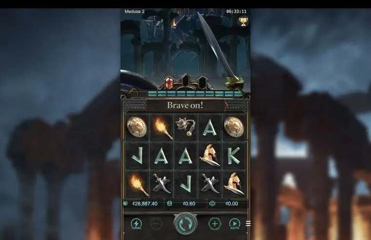Ảnh màn hình gameplay game Medusa2 (slot PG) chơi tại LC79