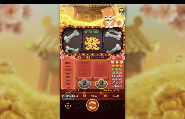 Ảnh màn hình gameplay game Win Win Won (slot PG) chơi tại LC79
