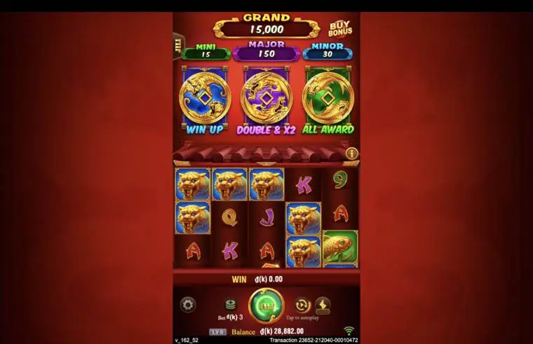 Ảnh màn hình gameplay game 3 Coin Treasures (slot JILI) chơi tại LC79