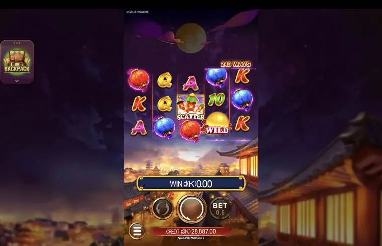 Ảnh màn hình gameplay game LanternWealth (slot JDB) chơi tại LC79