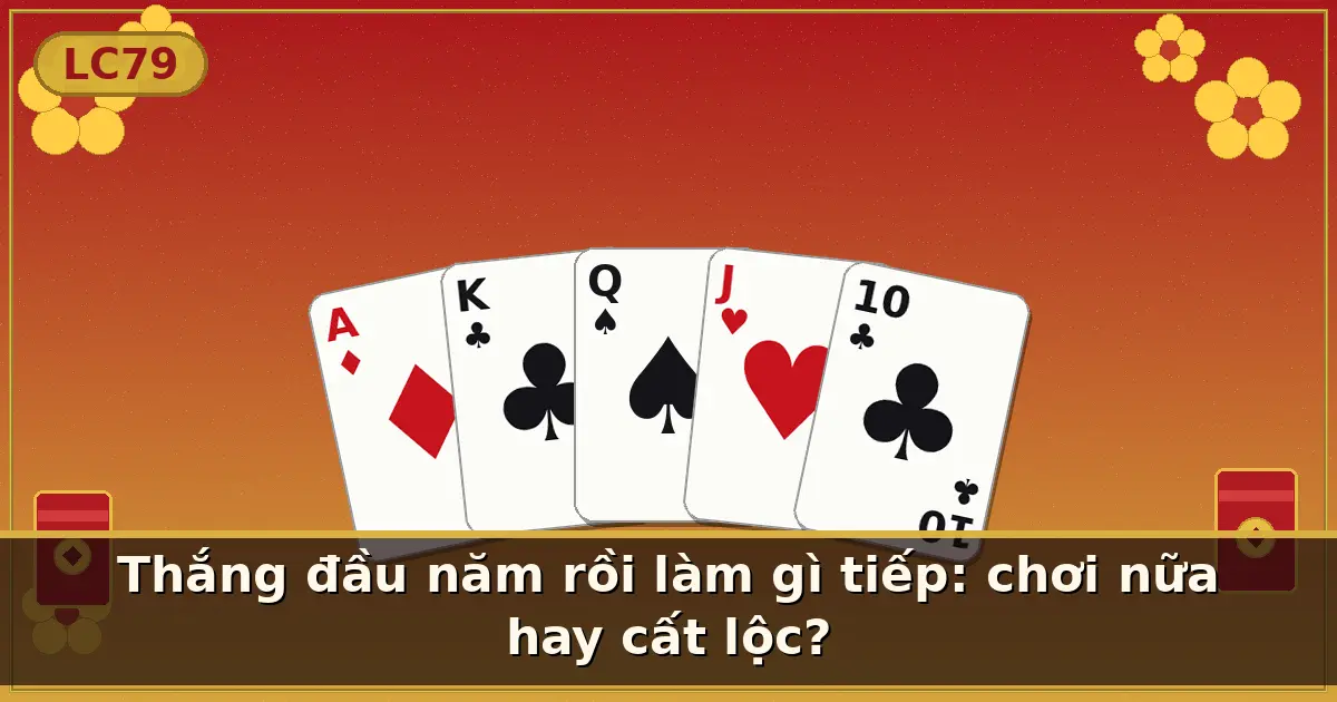 Thắng đầu năm rồi làm gì tiếp: chơi nữa hay cất lộc? — LC79