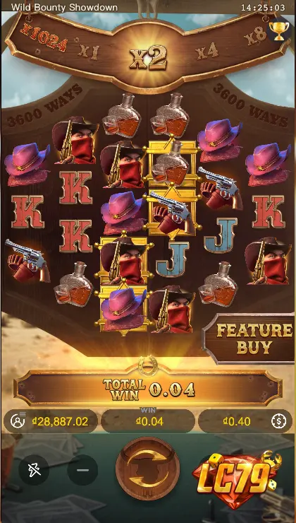 thắng lớn Wild Bounty Showdown tại LC79